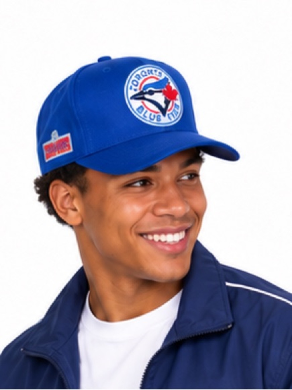 Toronto Blue Jays Snapback Hat Schneiders Patch MLB Blue Baseball Cap